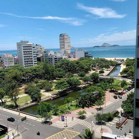 Fantástica vista da fronteira Leblon e Ipanema Rio de Janeiro Exterior foto