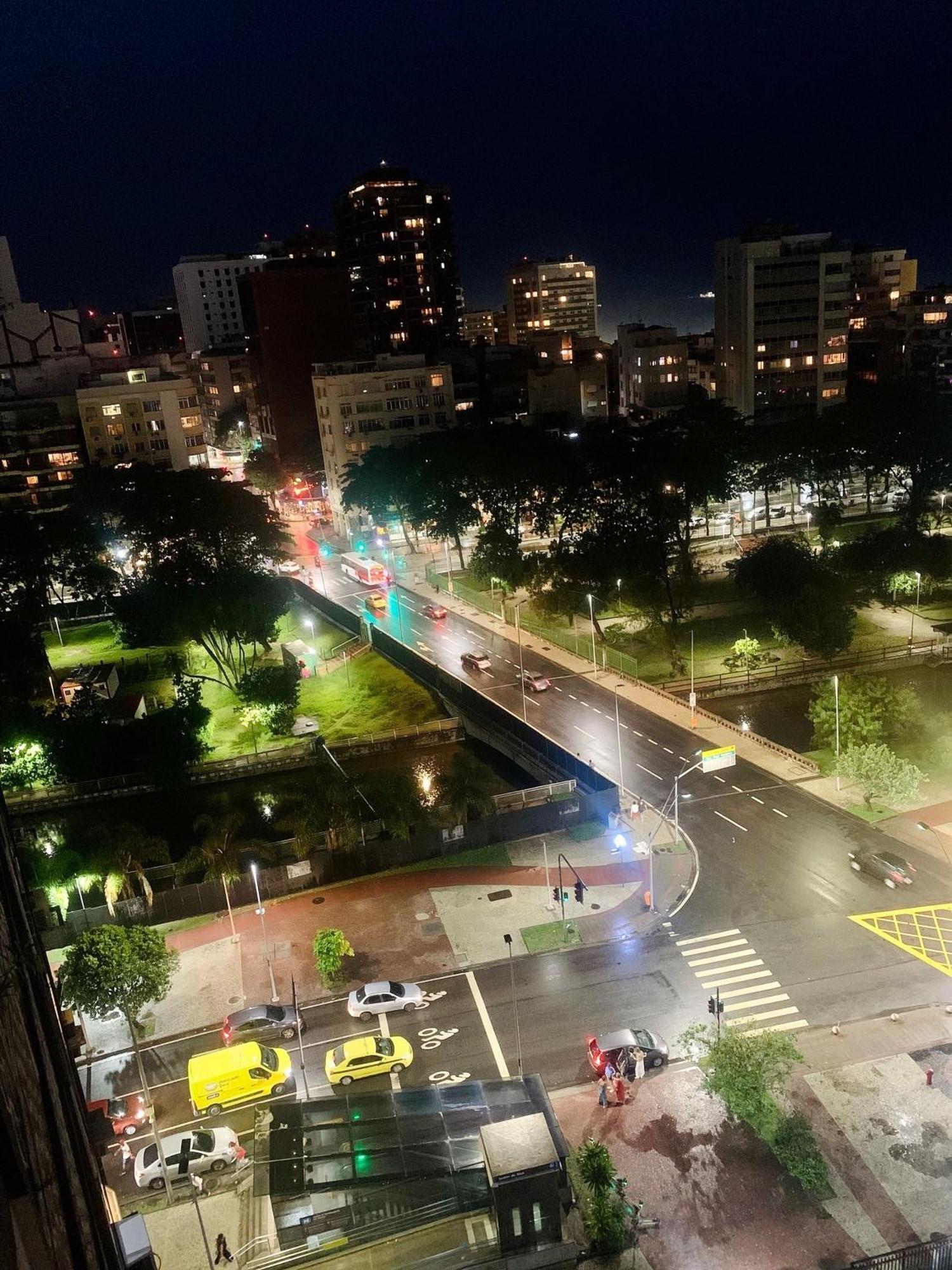 Fantástica vista da fronteira Leblon e Ipanema Rio de Janeiro Exterior foto