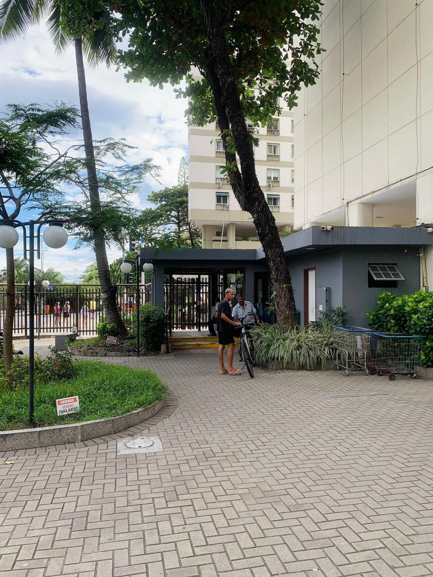 Fantástica vista da fronteira Leblon e Ipanema Rio de Janeiro Exterior foto