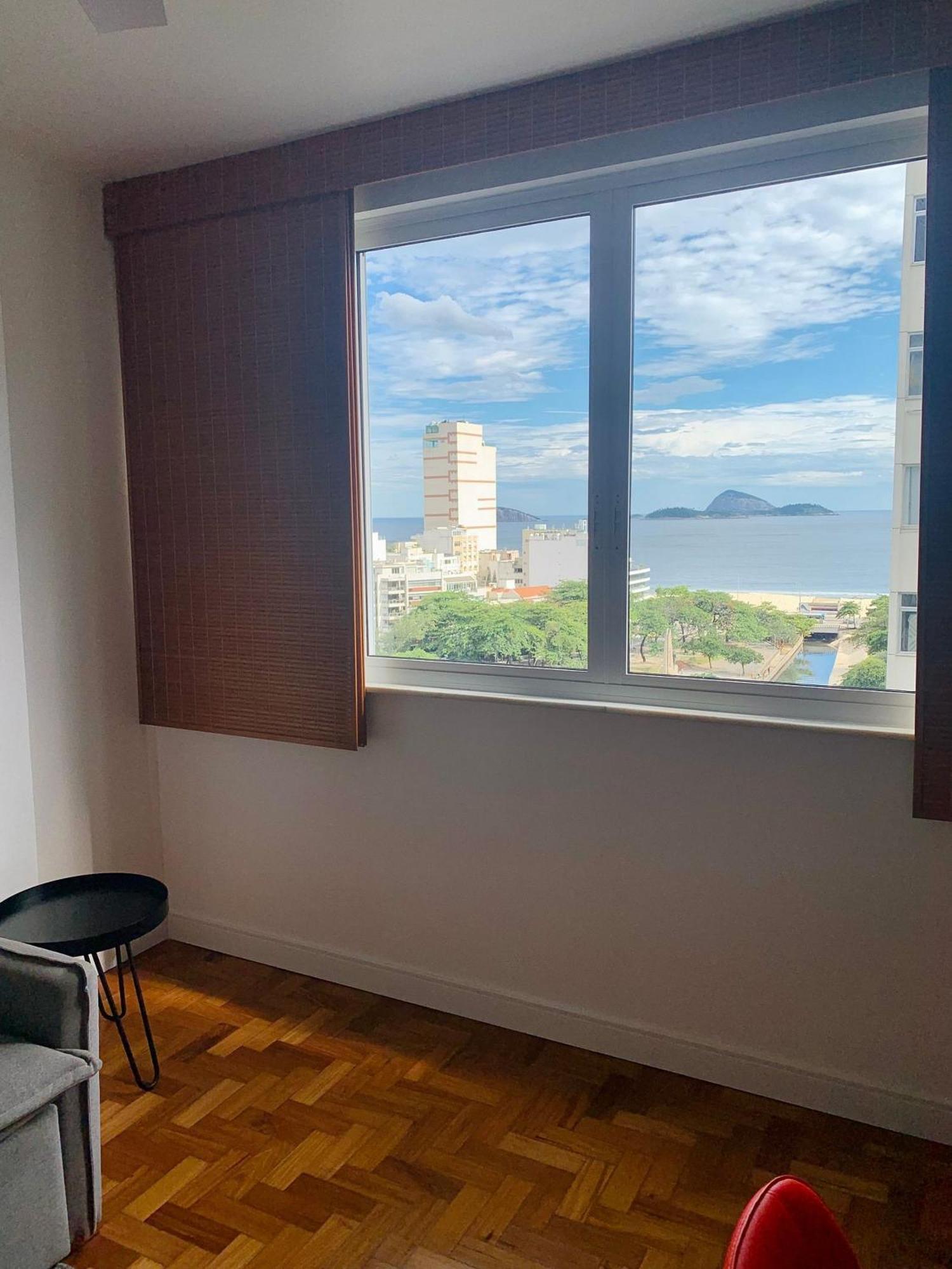 Fantástica vista da fronteira Leblon e Ipanema Rio de Janeiro Exterior foto