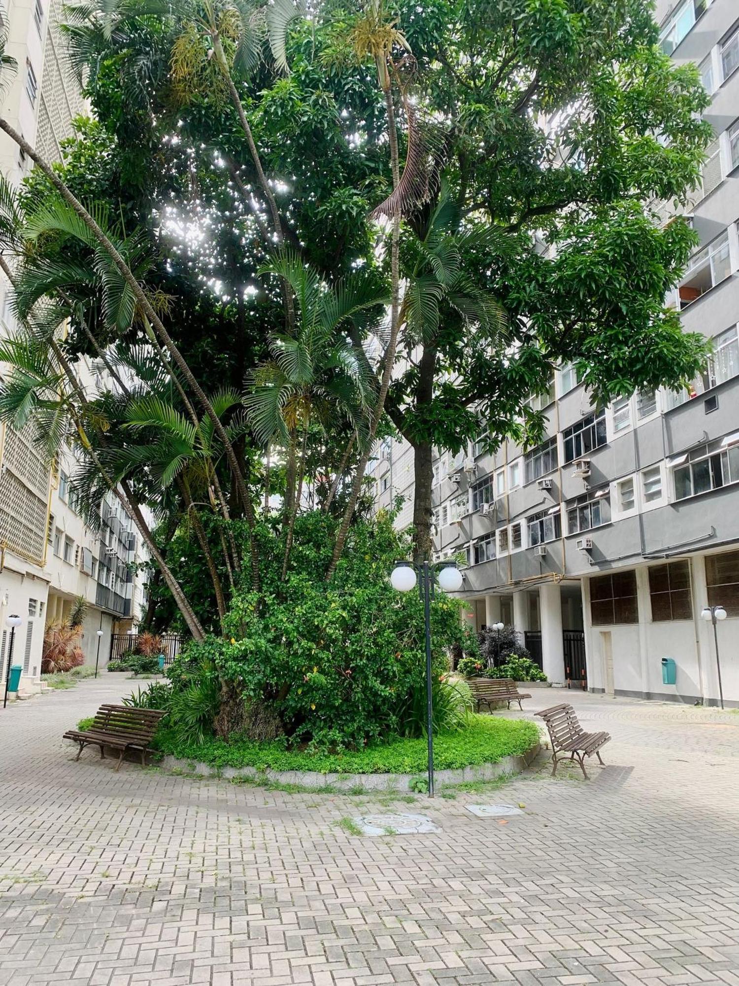 Fantástica vista da fronteira Leblon e Ipanema Rio de Janeiro Exterior foto