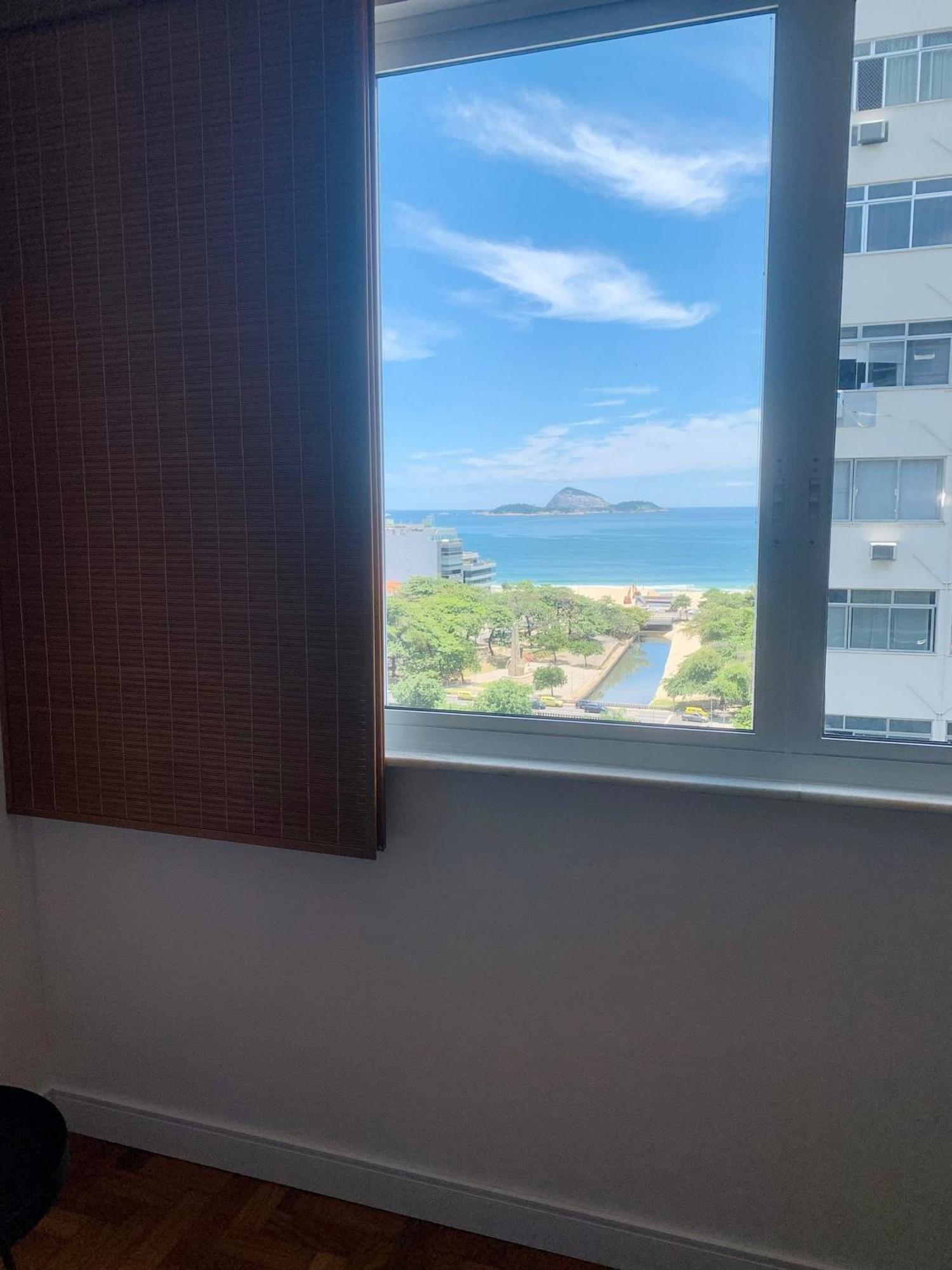 Fantástica vista da fronteira Leblon e Ipanema Rio de Janeiro Exterior foto